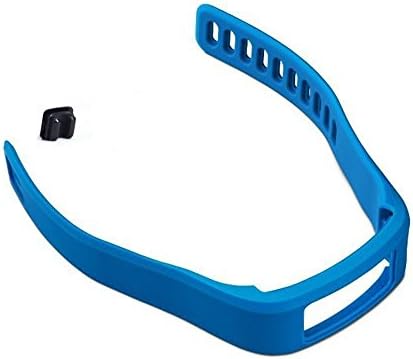 1PC Replacement Accessory Wrist Bands with Black Metal Clasp for Garmin Vivofit (No Tracker, Replacement Bands Only) (Small, Dark Blue)