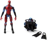 Hasbro - Spider Man - 69695 - Figurine - Science fiction - Snap-on scuba gear - Spiderman rouge et bleu
