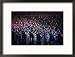 Boys and Girls Dance in Formation During Arirang Mass Games, P'Yongyang, North Korea Art Styles Framed Photographic Poster Print by Tony Wheeler, 21x17
