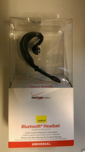 Buy Jabra WAVE Bluetooth Headset- Black Verizon Retail Packaging