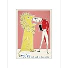 You're Not Paid To Take Risks (Mounted Print)