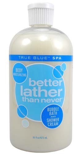 Bath & Body Works True Blue Spa Original Better Lather Than Never Bubble Bath & Shower Cream 16 oz