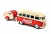 1962 Volkswagen Samba Bus 100 Years Anniversary of the Coca Cola Bottle 1/43 by Motorcity Classics 467433