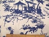 Fabric Waverly Canton Bazaar Porcelain WV21 By Yard,1/2 Yard,Swatch