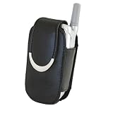 Nokia 6101 / 6102 / 6103 / 6111 Premium Quality Cell Phone Pouch Case - Includes TWO Bonus Charm Holders - Image Accessories Brand