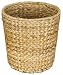Whitney Design ML-6692 Woven-Banana-Leaf Round-Shaped Waste Basket
