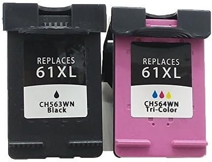 Cartridge Discount Compatible Ink Cartridge Replacement for HP 61XL ( Black , 2-Pack )