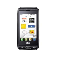 LG GT400 Pathfinder lite Smartphone (7,6 cm (3 Zoll) Display, Touchscreen, 5 Megapixel Kamera) schwarz