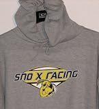 SnowX Racing Bee Hoody - Grey, Large