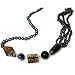 HinsonGayle "Adriana" Black Cultured Pearl Rope Necklace