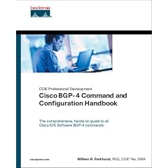 Cisco BGP-4 Command and Configuration Handbook