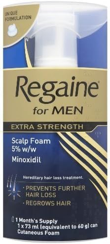 Regaine for Men Extra Strength Scalp Foam 73ml by McNeil Products Ltd
