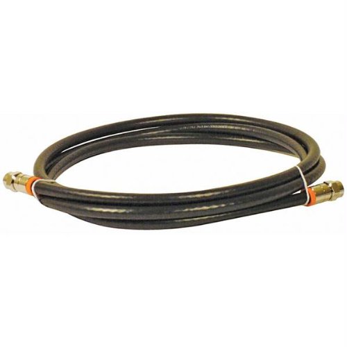 6FT F-f RG6 Quad Patch Cable Blk Premium Retail Blister Pack