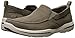 Skechers USA Men's Harper Delen Slip-On Loafer,Khaki Canvas,9.5 M US