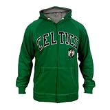 Boston Celtics NBA Step One Full Zip Hoodie Sweatshirt