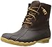 Sperry Women's Salwater Thinsulate Tan Dark Brown Rain Boot, 9.5 M US