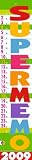 Produkt-Bild: Supermemo, Streifenkalender 2009