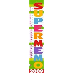 Supermemo, Streifenkalender 2009