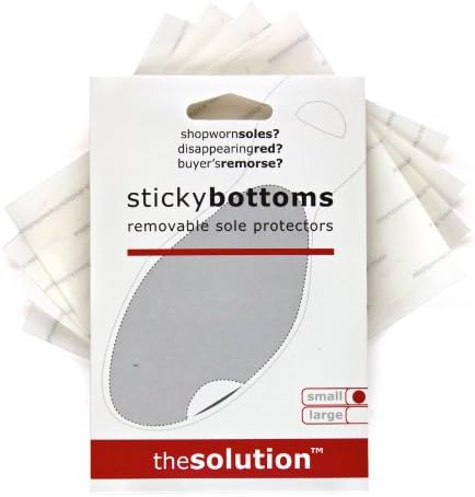 Sticky Bottoms: Removable Sole Protectors, Clear