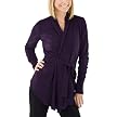 Merona&reg; Collection Womens Merino Wool Wrap Cardigan - Purple