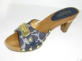 Coach Abella Signature Mule Slide Sandal
