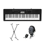Casio CTK-3200 61-Key Premium Portable Keyboard Package with Headphones, Stand and Power Supply