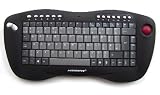 Review Ceratech  / An Accuratus Product. The Toughball is a 2.4GHz Long range (10 Meter) USB wireless keyboard with integrated 800dpi optical trackball.
