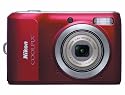 Nikon Coolpix L20 Digital Camera - Deep Red (10MP, 3.6x Optical Zoom) 3.0 inch LCD