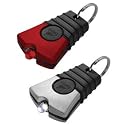 Gerber O-4 High Beam L.E.D Metal Keychain, Silver Body (White L.E.D) and Red Body (Red L.E.D)