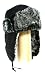 W200E Black Womens and Mens Winter warm aviator trooper hats W200E Black Womens and Mens Winter warm aviator trooper hats