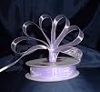 Sheer Organza Ribbon Mono Edge - 5/8" - 25 Yards (75 FT) - Lavender