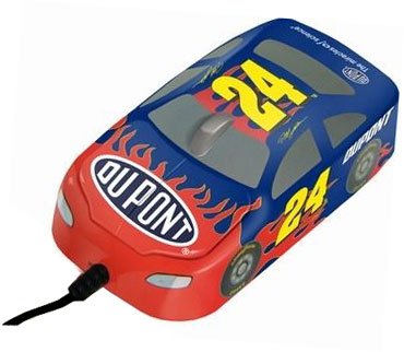 Nascar Officially Licensed Computer Optical Mouse Jeff Gordon #24 Dupont