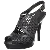 BCBGirls Women's Bg-Alana Sandal,Black Calf,8 M US