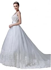 Crystal Lace Applique Crystals Beaded Chiffon/Taffeta/Tulle Knee Length  Dress