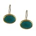 NAVA ZAHAVI- Oval Turquoise Earring