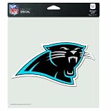 NFL Carolina Panthers 8-by-8 Inch Diecut Colored Decal