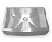 Stainless Steel Farmhouse Apron Style Single Bowl Kitchen Sink