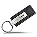 Au-Tomotive Gold, INC. Dodge New Logo Black Leather Key Chain
