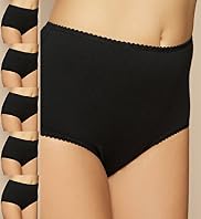 5 Cotton Rich Full Briefs