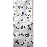 K9Cakery Paw Print Cello Treat Bags 25 Count