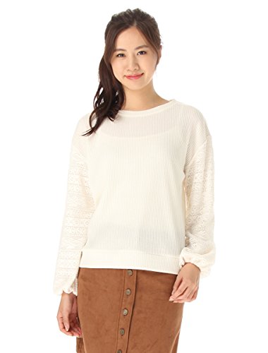 (ハニーズ コルザ)Honeys COLZA 袖レースプルオーバー 6480113819