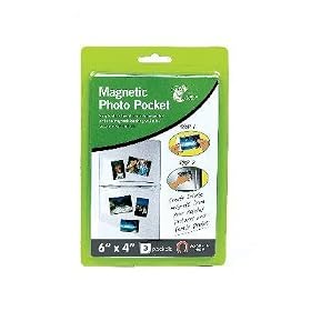 151, Magnetic Photo Pocket, 6" x  4", Fridge Magnets
