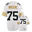 Joe Greene White Reebok NFL Premier 1976 Throwback Pittsburgh Steelers Jersey