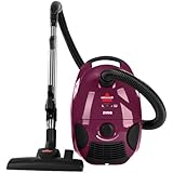 BISSELL Zing Bagged Canister Vacuum, Purple, 4122