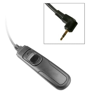 Remote Shutter Release for Canon Rebel XT, XTi, XSi, XS, T1i, EOS 1000D/450D/400D/350D/300D, Pentax Super/K100D/K110D/ *ist Ds2 / *ist D / *ist Ds / *ist / *ist DL, Samsung GX-20/GX-10/GX-1L GX-1S, + Many More!