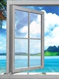 read full review Wallpaper Brewster the Ultimate Mural Book Paradise Window UMB91090