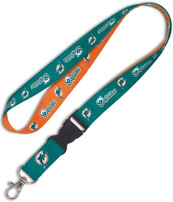 NFL Schlüsselband Lanyard Miami Dolphins