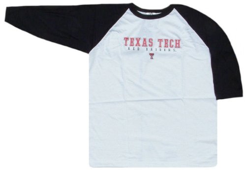 Texas Tech Red Raiders NCAA 3/4 Sleeve Tee Shirt By Adidas
