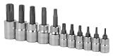 Stanley 89-420 11 Piece 1/4-Inch & 3/8-Inch Drive Professional Grade Torx Bit Set