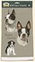 David Kiphuth Dog Breed Kitchen Towel--Boston Terrier